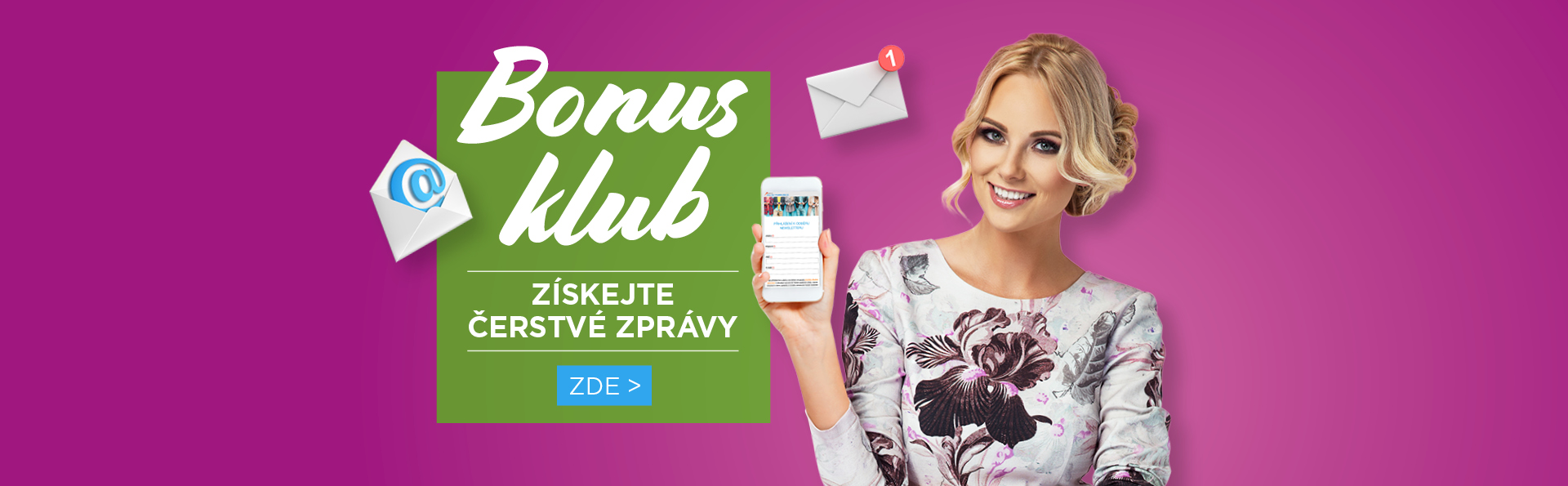 Jste už členy našeho Bonus klubu?